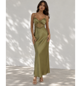 Margarita Lace Slip Maxi Dress