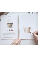 Baking Watercolor Workbook + Paint/Brush Set