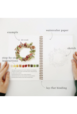 Autumn Watercolor Workbook + Paint/Brush Set