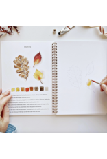 Autumn Watercolor Workbook + Paint/Brush Set