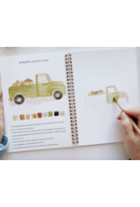 Autumn Watercolor Workbook + Paint/Brush Set