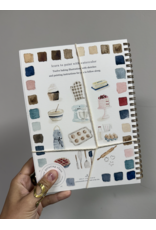 Baking Watercolor Workbook + Paint/Brush Set