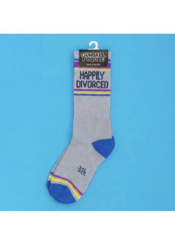 Gumball Poodle Happily Divorced Socks