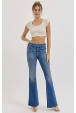 Cello Jeans Mid Rise Western Flare