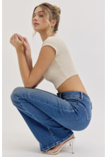 Cello Jeans Mid Rise Western Flare