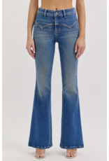 Cello Jeans Mid Rise Western Flare