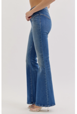 Cello Jeans Mid Rise Western Flare