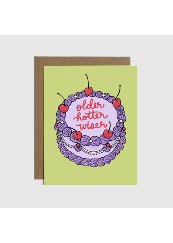 Older Hotter Wiser Card