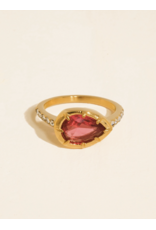 Flanerie Verdet 18K Gold Non-Tarnish Ring