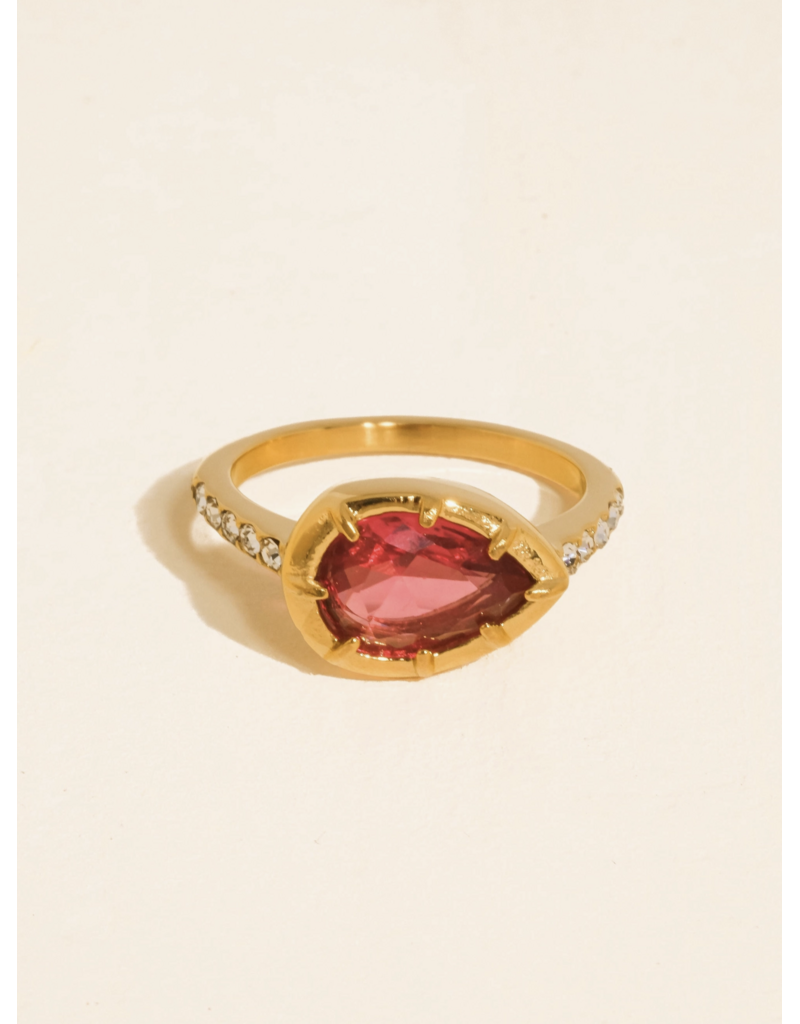 Flanerie Verdet 18K Gold Non-Tarnish Ring