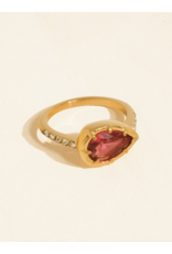 Flanerie Verdet 18K Gold Non-Tarnish Ring