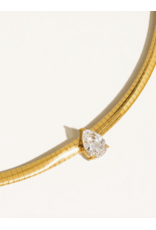 Flanerie Northwood 18K Gold Non-Tarnish Choker Necklace