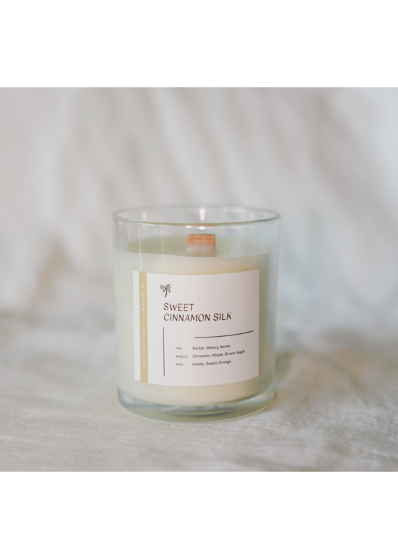 Soph's Beach House Sweet Cinnamon Silk Candle