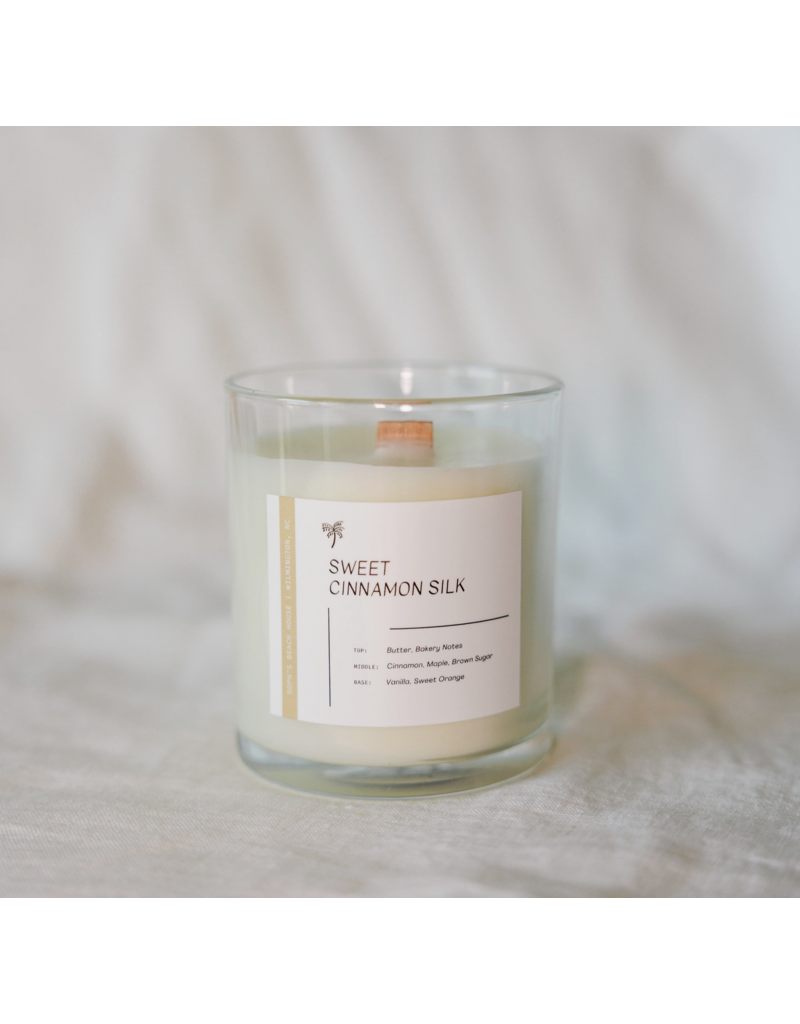 Soph's Beach House Sweet Cinnamon Silk Candle