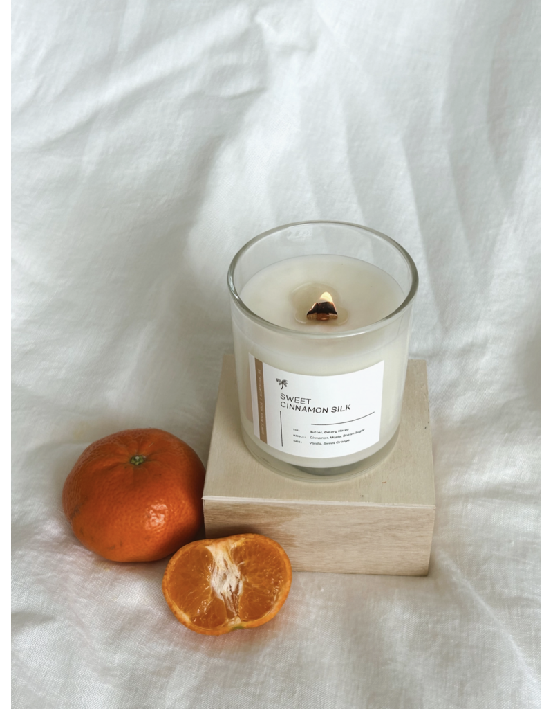Soph's Beach House Sweet Cinnamon Silk Candle