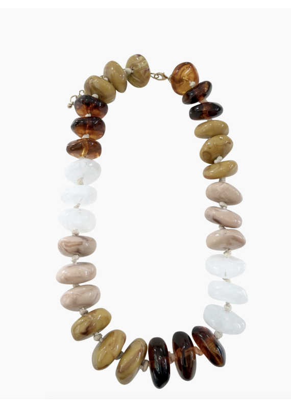 Delray Chunky Beaded Necklace