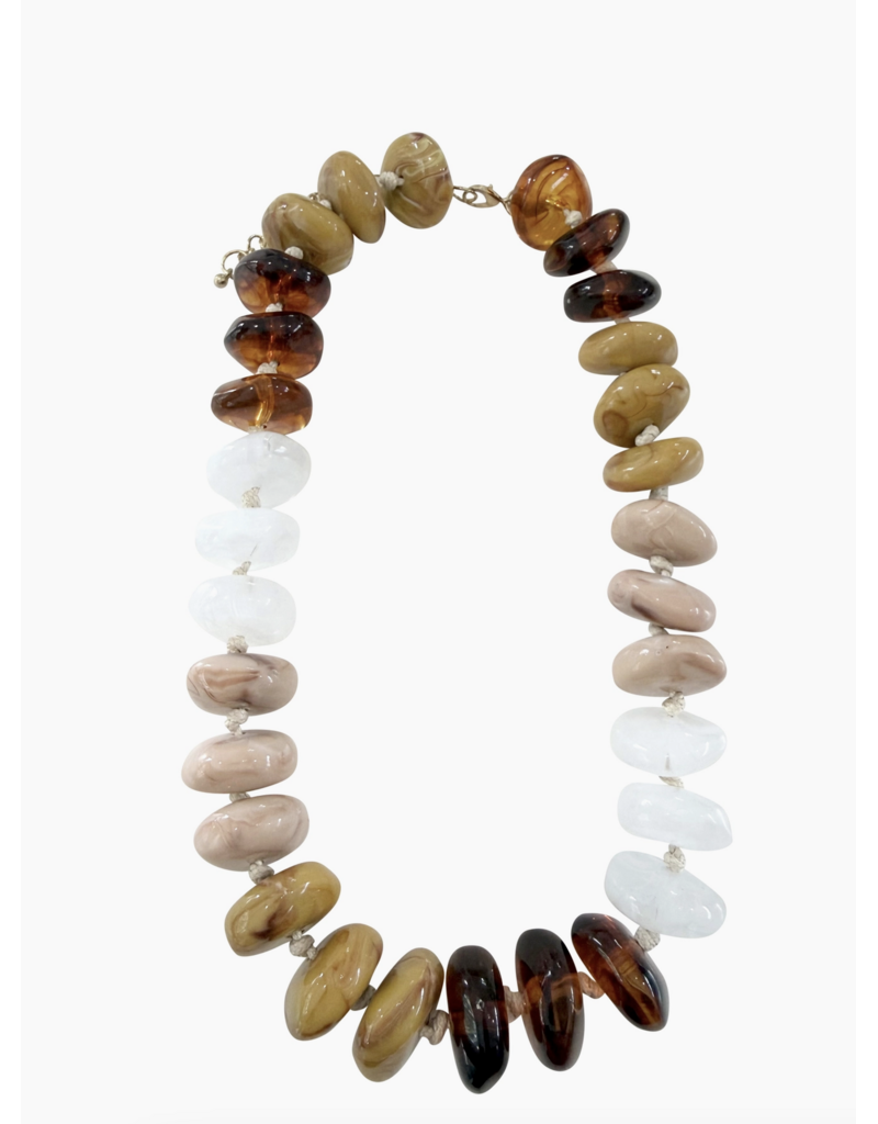 Delray Chunky Beaded Necklace