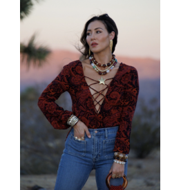 Reese Beaded Star Necklace