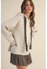Kali Contrast Hoodie Sweater