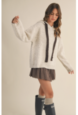 Kali Contrast Hoodie Sweater