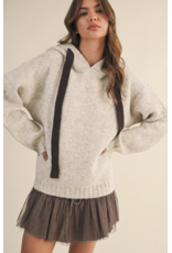 Kali Contrast Hoodie Sweater