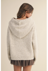 Kali Contrast Hoodie Sweater