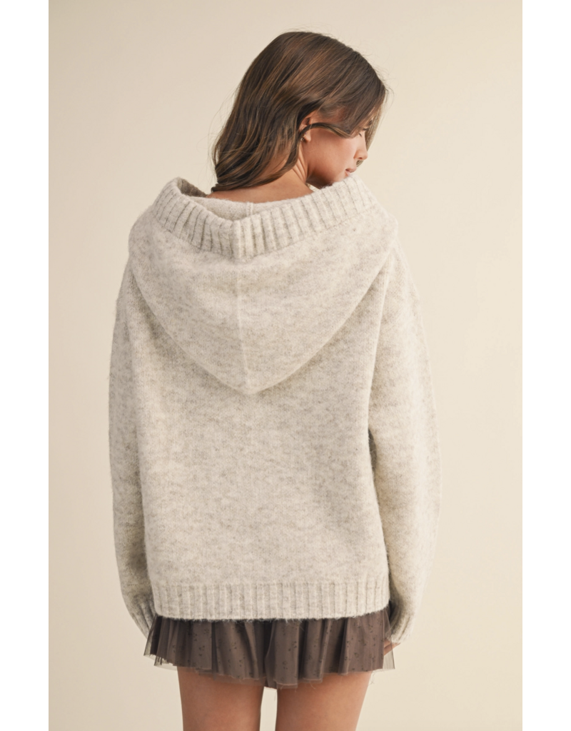 Kali Contrast Hoodie Sweater