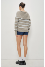 Pretty Garbage Saylor Striped Sweater