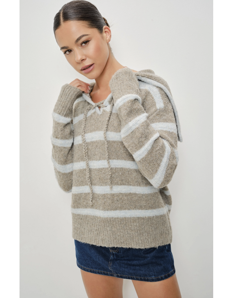 Pretty Garbage Saylor Striped Sweater