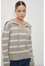 Pretty Garbage Saylor Striped Sweater