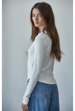By Together Ribbed Henley Top