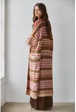 By Together Novella Open Front Long Cardigan