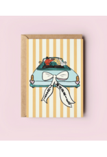 Just Married Dogs in Love Wedding Card