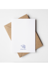 Just Married Dogs in Love Wedding Card