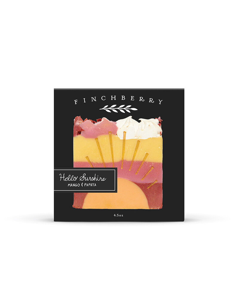 FinchBerry Handcrafted Boxed Vegan Soap - Hello Sunshine