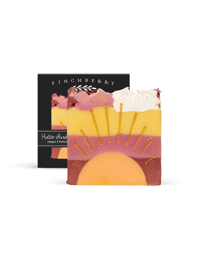 FinchBerry Handcrafted Boxed Vegan Soap - Hello Sunshine
