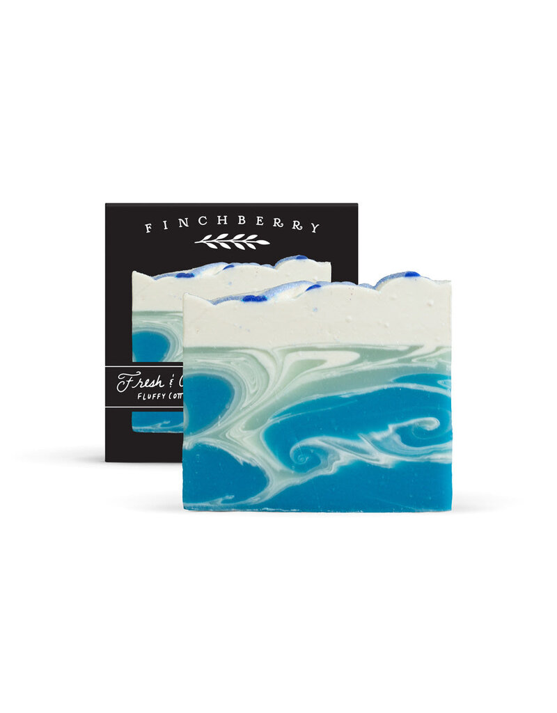 FinchBerry Handcrafted Boxed Vegan Soap - Fresh & Clean