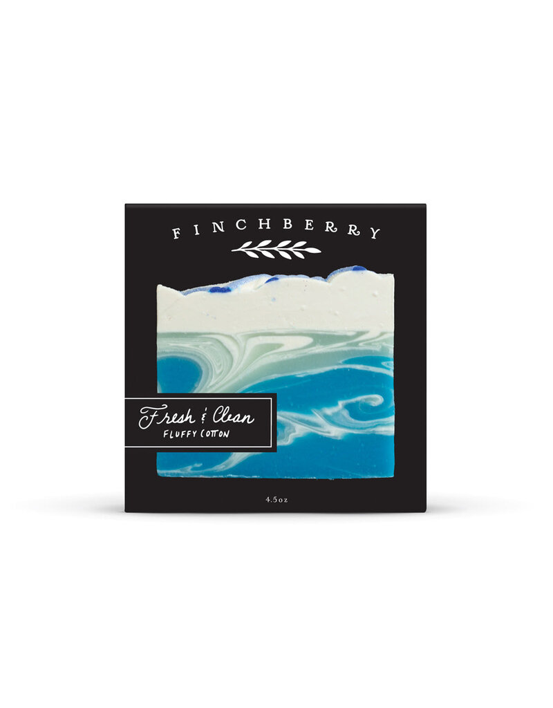 FinchBerry Handcrafted Boxed Vegan Soap - Fresh & Clean
