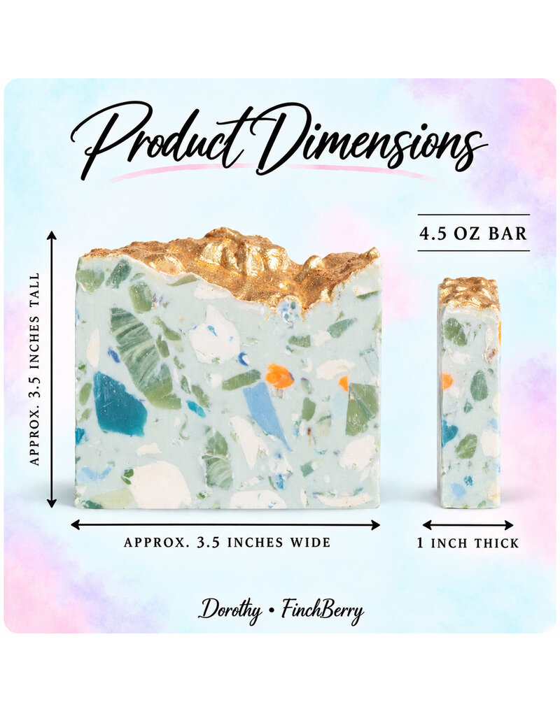 FinchBerry Handcrafted Boxed Vegan Soap - Dorothy