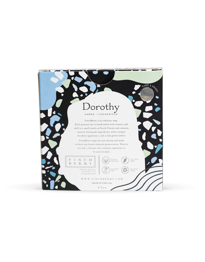 FinchBerry Handcrafted Boxed Vegan Soap - Dorothy