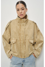Pretty Garbage Saint Washed Boyfriend Fit Corduroy Jacket