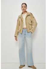 Pretty Garbage Saint Washed Boyfriend Fit Corduroy Jacket