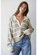 By Together Brandy Collared Sailor Sweater