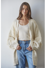 By Together Fringe Open Cardigan