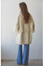 By Together Fringe Open Cardigan