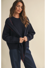 Paulina Sweater with Detached Scarf