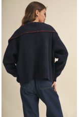 Paulina Sweater with Detached Scarf