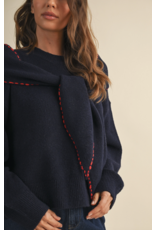 Paulina Sweater with Detached Scarf
