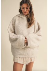 Iris Oversized Chunky Hoodie Sweater