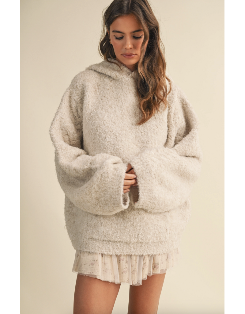 Iris Oversized Chunky Hoodie Sweater